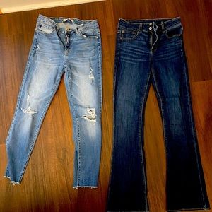 jeans, size 10/30, American eagle and buckle
